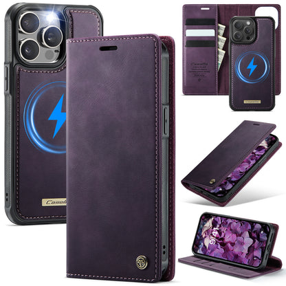 New 2-in-1 RFID Blocking Card Holder Magnetic Leather Phone Case for iPhone