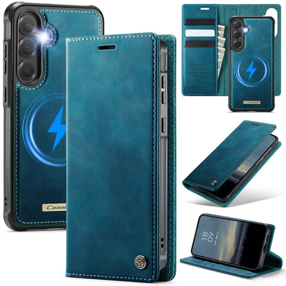 New 2-in-1 RFID Blocking Card Holder Magnetic Leather Phone Case for Samsung Galaxy A