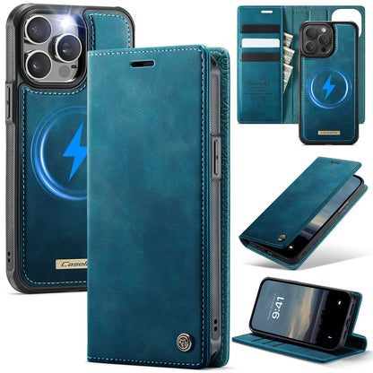 New 2-in-1 RFID Blocking Card Holder Magnetic Leather Phone Case for iPhone