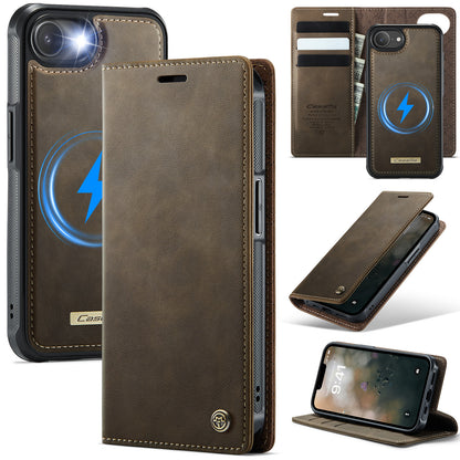 New 2-in-1 RFID Blocking Card Holder Magnetic Leather Phone Case for iPhone