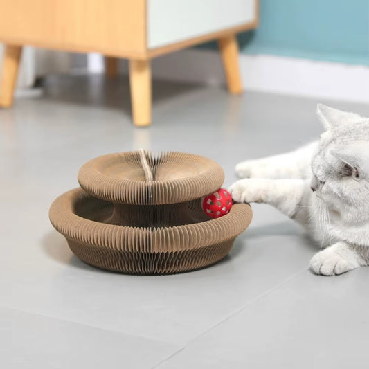 Accordion Cat Scratching Toy